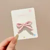 Grampo de cabelo elegante com bolinhas estilo coreano para franja, presilha lateral floral de luxo leve, acessório de cabelo tipo bobby pin