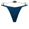 Tanga Transfronterizo Europeo y Americano Amazon Comercio Exterior Ropa Interior Sin Costuras para Mujer Secado Rápido de Cintura Baja Sexy Tanga al por Mayor