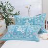 En Stock Mayoreo Algodón Tres Capas Gasa Toalla Almohada Adulto Lavable Tela Jacquard de Algodón Grueso Amigable con la Piel Almohada Absorbente de Sudor Gasa de Algodón