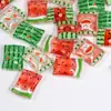 Doces de Fruta Melancia Simulada Furo Vertical Contas Soltas DIY Colar Artesanal Chaveiro Pulseira Elástico de Cabelo Pequenos Acessórios Atacado