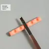 Porta-Canetas para Nail Art com Múltiplos Compartimentos Resina Acrílica Caneta Pincel para Fototerapia Ferramenta de Armazenamento para Mesa Folha de Ouro e Prata Unhas Coloridas