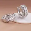Pendientes de Cobre con Diamantes para Mujer Más Vendidos en Aliexpress, Pendientes de Nuevo Diseño de Moda Tendencia con Estilo Único y Atractivo de Nicho