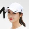 Sombrero Estilo Coreano para Mujer Gorra Creciente Bordada con Letras Moda Exterior Protector Solar Gorra de Béisbol Casual para Hombre