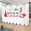 Divisória de Parede para Tela de Empresa Simples Moderna Recepção Hall Sala de Estar Escritório Decoração Dobrável Móvel Tela Dobrável
