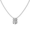 Luz de Navidad Lujo Plata de Ley S925 Aretes Collar Mujer Exquisito Diseño Astas Embalaje de Regalo Joyería Moderna y Elegante