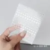 Aha ¡Sueña en Grande y Estrellas Pequeñas Lindas Pegatinas para Uñas Arte de Uñas Estrella Creciente Estilo Japonés Dorado y Plateado Negro y Blanco Decoraciones para Uñas
