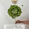 Flores Artificiais de Hortênsia Estilo Ins de Alta Qualidade, Buquês de Flores Artificiais para Arranjos de Casamento, Decorações de Mesa e Arranjos Florais
