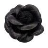 Broche Camélia Estilo Tweed com Borda Rica de Pérolas Corsage Acessórios de Cabelo DIY Brincos Presilhas de Cabelo para Crianças Flores para Sapatos Atacado