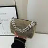 Bolsa feminina Full Diamond, nova coleção primavera e verão 2025, bolsa de banquete com strass, corrente de alta qualidade, bolsa transversal de ombro com strass