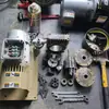 Bomba de Vacío Hollywang Khb200A-301/101-G1 Filtro de Chips de Carbono Rodamiento Almohadilla Amortiguadora Accesorios de Reparación