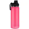 Nueva Olla Espacial de Acero Inoxidable 304 Doble Capa 18oz Taza de Agua de Gran Capacidad Portátil para Exteriores Taza Deportiva con Aislamiento Frío