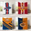 Manta Super Bowl Americana de Amazon Logo de Equipo de Fútbol Americano de la NFL Manta para Siesta Mercancía Transfronteriza Manta de Sofá