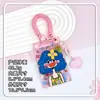 Nuevo estilo tarjetero para niñas, gafete de identificación de estudiante, funda para tarjeta con cordón para cuello anti-pérdida, protector de tarjeta de identificación unisex, estuche rígido
