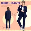 Uniforme Cirúrgico Feminino de Manga Longa para Médicos, Centro de Maternidade, Cirurgia Plástica, Beleza, Roupa Cirúrgica, Roupa de Trabalho para Hospital de Animais