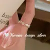Anillo de Plata de Ley S925 con Diseño de Nicho Nuevo, Caballo Pequeño Lindo, Parche de Moneda de Cobre, Año del Zodiaco Creativo, Primavera/Verano 2026