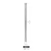 Wholesale Stainless Steel Round Chopsticks Non-slip Chopsticks Can Laser Logo Canteen Restaurant Hollow Chopsticks Household 23cm Chopsticks