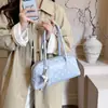 Bolso tote único y elegante, estilo bolso de bolos, nueva colección otoño 2026, diseño de lunares moderno y minimalista, adecuado para ir al trabajo, se puede llevar bajo el brazo o como bolso de hombro