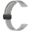 Adequado para Modelo Perfurado Huawei Band 11/11 Pro Huawei Band11Pro Fivela Dobrável Pulseira de Silicone