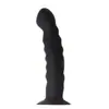 Plug anal de silicone, contas para masturbação anal, vibrador de silicone com ventosa, dilatador anal, produtos sexuais para adultos no atacado