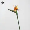 Venta Directa de Fábrica Flores Artificiales de Ave del Paraíso con Tacto Suave de PU para Decoración de Sala de Estar en Casa, Fotografía y Accesorios para Arreglos Florales
