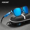 KDEAM nuevas gafas de sol polarizadas de película real unisex gafas de sol para conducir gafas cuadradas para exteriores KD109