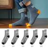 Calcetines Zhuji para hombre, de tubo medio, antiolor, absorbentes del sudor, para primavera y otoño, en blanco y negro, deportivos, sin algodón, para todo tipo de partidos.