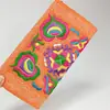 2026 Nuevo Estilo Estilo Étnico de Yunnan Cartera Suave Bordada para Mujer, Monedero Bordado para Teléfono Móvil, Bolso de Mano tipo Cartera para Mujer