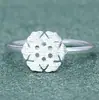 Anillo de plata anillo coreano femenino coreano hecho a mano cepillado Anillo de corona abierta anillo de cola de gato joyería de mano al por mayor