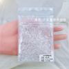 Arte de Unhas Cristal Branco Transparente Formato Plano Branco Gelo Diamante Nu Gota d'Água Olho de Cavalo Amor Unha de Gelo Acessórios de Diamante