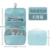 Bolsa de Maquillaje para Colgar, Neceser de Gran Capacidad, Separación Seco y Húmedo, Material de Malla, Se Puede Colgar, Bolsa de Maquillaje