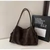 Bolso Grande Retro para Viajeros para Mujer 2026 Nuevo de Moda Tendencia Bolso Tote de Gran Capacidad Bolso de Hombro Simple de Invierno