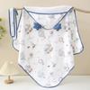 Colcha fina para bebé de primavera, verano y otoño, colcha para niños, bordado, colcha para aire acondicionado, manta para abrazar, envoltorio de color, se puede usar para el cabello