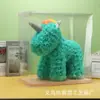 Estilo Boda Flor Eterna Unicornio Navidad Día de San Valentín Regalo Suministros para Floristería Oso Rosa de Espuma de Poliestireno