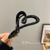 Pinza Pinza para el Cabello para Mujer Pinza Esmerilada Accesorios para el Cabello Pinza de Alto Sentido Pinza Plana Ligera Pinza Tiburón Grande Color Marrón Leche Pinza para el Cabello Venta al por Mayor