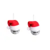 Chenlin Adornos Navideños Transfronterizos Suministros Decorativos Bola de Espejo Reflectante de Vidrio Colgante Sombrero Navideño Decoración para Árbol de Navidad