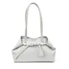 Bolso de Hombro tipo Tote Minimalista de Moda Estilo Coreano para Mujer 2025 Primavera Nuevo Retro Esmerilado Gran Capacidad Bolso de Hombro Tendencia