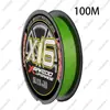 Línea de Pe Multicolor de 16 Hilos Personalizada Verde Seda Original Japonesa Ultra-Suave para Lanzamiento Largo Pesca con Señuelo Línea de Potencia Fuerte