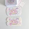Caixa de presente pequena e fofa para feriados Caixa de embalagem de doces Caixa de papel dobrável para presente Caixa de presente de biscoito Caixa de embalagem requintada