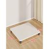 Base de caixa de armazenamento móvel Fit Box Storage Board com polia Suporte Bandeja com roda Piso Rack de armazenamento doméstico
