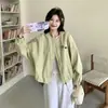 Outono de 2026 Nova Moda Casual Elegante Rejuvenescedora Emagrecedora Simples Versátil Confortável Amiga da Pele Única Jaqueta Curta Tendência
