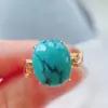 Anel Yuhong Simples de Flor de Malha para Mulheres, Anel Liso Liso em Formato de Coração, Design Aberto Ajustável, Direto do Fabricante