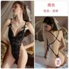 Guiro Marca Lencería Sexy, Apasionado, Caliente y Tentador Transparente Encaje Sexy Sin Entrepierna Conjunto de Mono 19047