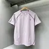 Ropa al por mayor de secado rápido de manga corta para deportes al aire libre para hombres y mujeres, camisetas finas de verano para ciclismo con protección solar, ropa de bádminton con sensación fresca