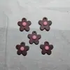 Dopamina DIY accesorios de resina flor pequeña colgante de llave aretes pinzas para el cabello accesorios para el cabello tocado collar accesorios decorativos