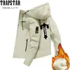 Jaqueta Fina de Primavera e Outono Transfronteiriça Cor Sólida Jaqueta Estampada Tendência Nova Casual Esportiva Jaqueta Masculina de Comércio Exterior
