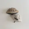 Gorro de Bebé Qiunan Otoño e Invierno Nuevo Estilo Ins Moda Bordado de Letras para Niños Gorra de Béisbol Versátil Gorra de Béisbol Infantil