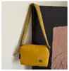 Bolso de Hombro Sencillo de Color Sólido Estilo Coreano Bolso Cruzado Versátil para el Día a Día Moda Transfronteriza Casual Billetera para Monedas Bolso de Viaje para Teléfono para Mujer