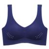Ropa interior transpirable sin costuras de seda de hielo ultrafina con pechos grandes y hermosos, sin aros de acero, antiflacidez, para mujer