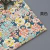 Tela de Popelina Estampada Estilo Pastoral Tela Floral Pequeña Tela Floral Ropa de Algodón Vestido Pañuelo para la Cabeza Tela