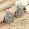 Accesorios de joyería NIANXING 29*21mm aleación reloj de bolsillo NIANXING accesorios vintage hechos a mano